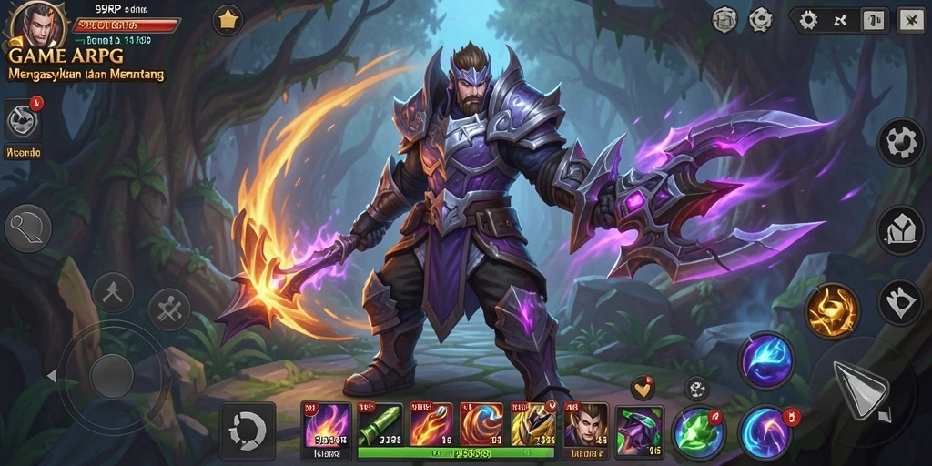 Tampilan gameplay seru di dunia 99RP yang menarik.